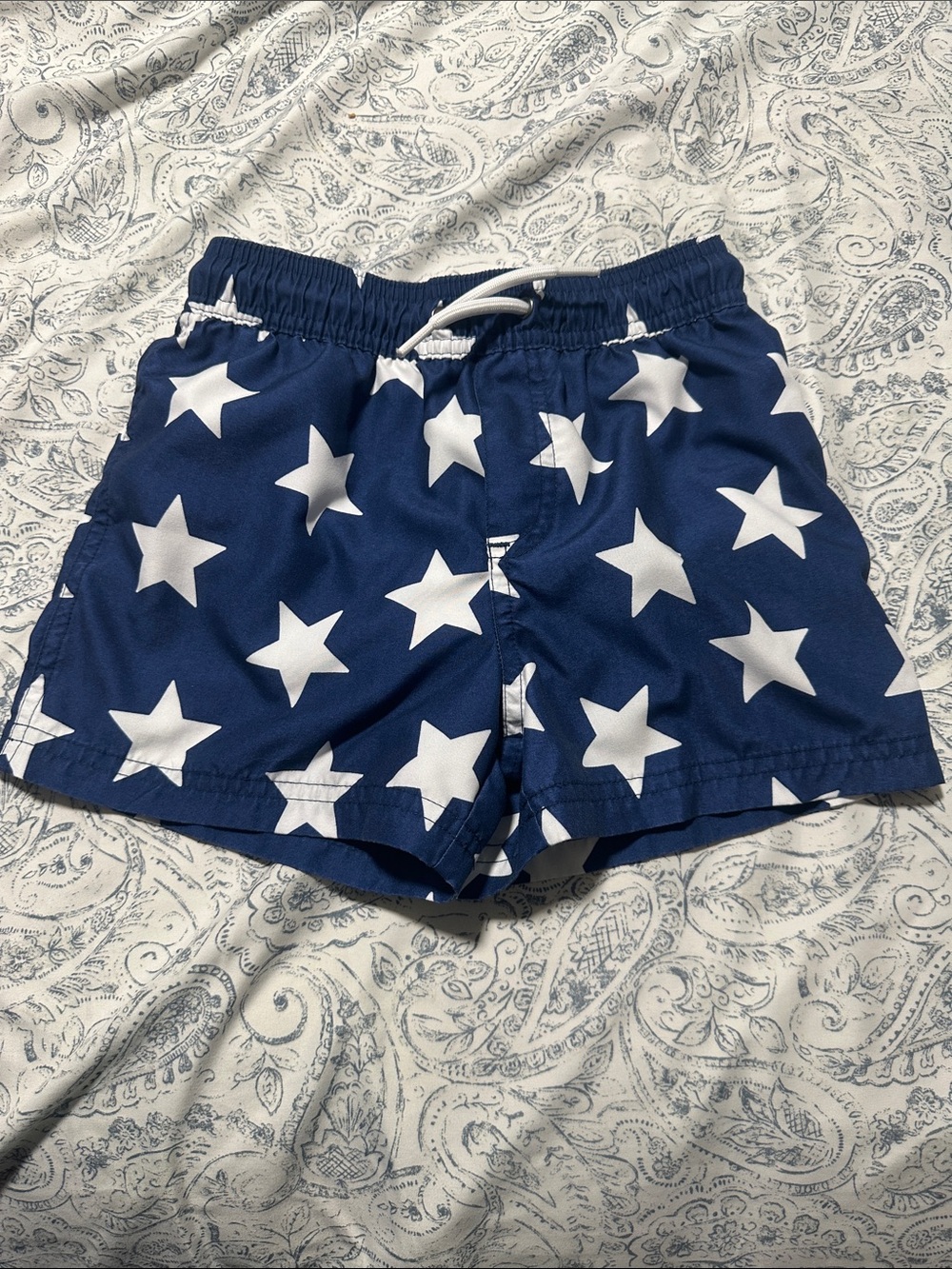 Carter's Blue Swim Trunks with White Stars